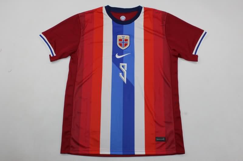 Thailand Quality(AAA) 2024 Norway Home Soccer Jersey