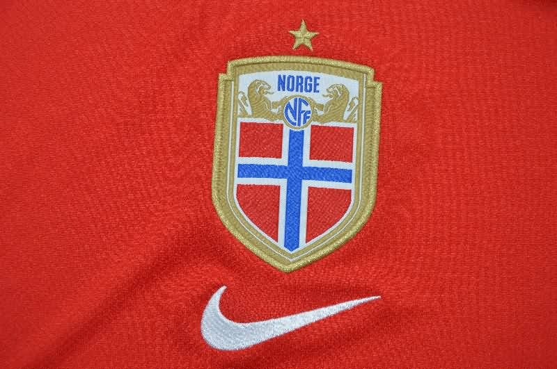 Thailand Quality(AAA) 2025 Norway Home Soccer Jersey