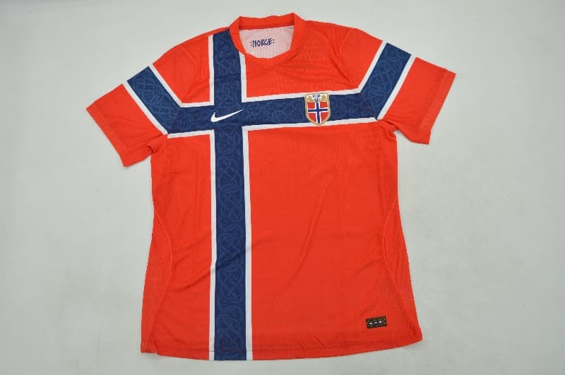 Thailand Quality(AAA) 2026 Norway World Cup Home Soccer Jersey