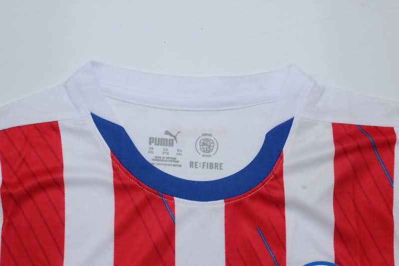 Thailand Quality(AAA) 2024 Paraguay Home Soccer Jersey