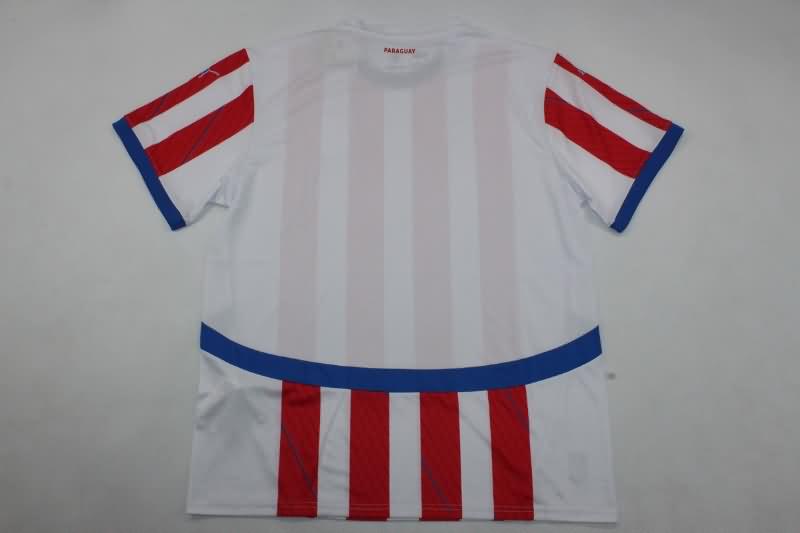 Thailand Quality(AAA) 2024 Paraguay Home Soccer Jersey