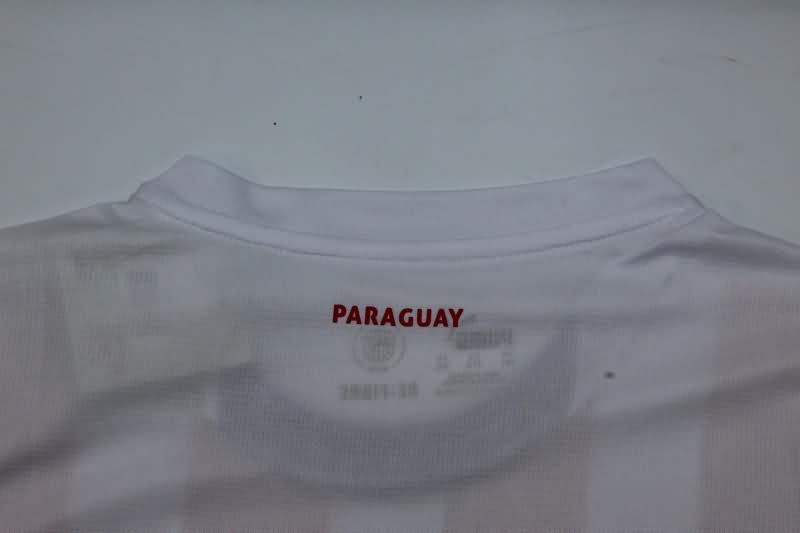 Thailand Quality(AAA) 2024 Paraguay Home Soccer Jersey