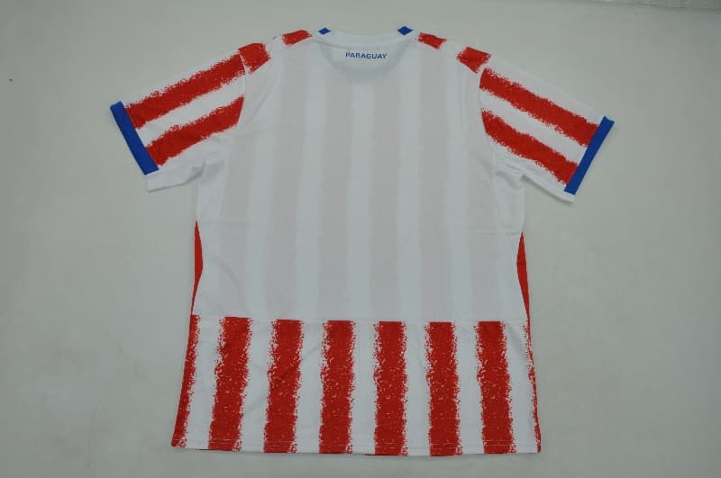 Thailand Quality(AAA) 2026 Paraguay Home Soccer Jersey