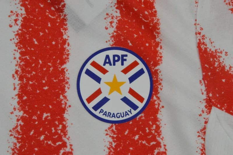 Thailand Quality(AAA) 2026 Paraguay Home Soccer Jersey (Player)