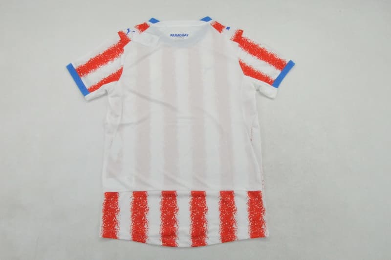 Thailand Quality(AAA) 2026 Paraguay Home Soccer Jersey (Player)