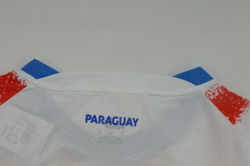 Thailand Quality(AAA) 2026 Paraguay Home Soccer Jersey (Player)