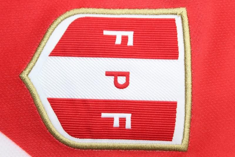 Thailand Quality(AAA) 2024 Peru Copa America Home Soccer Jersey