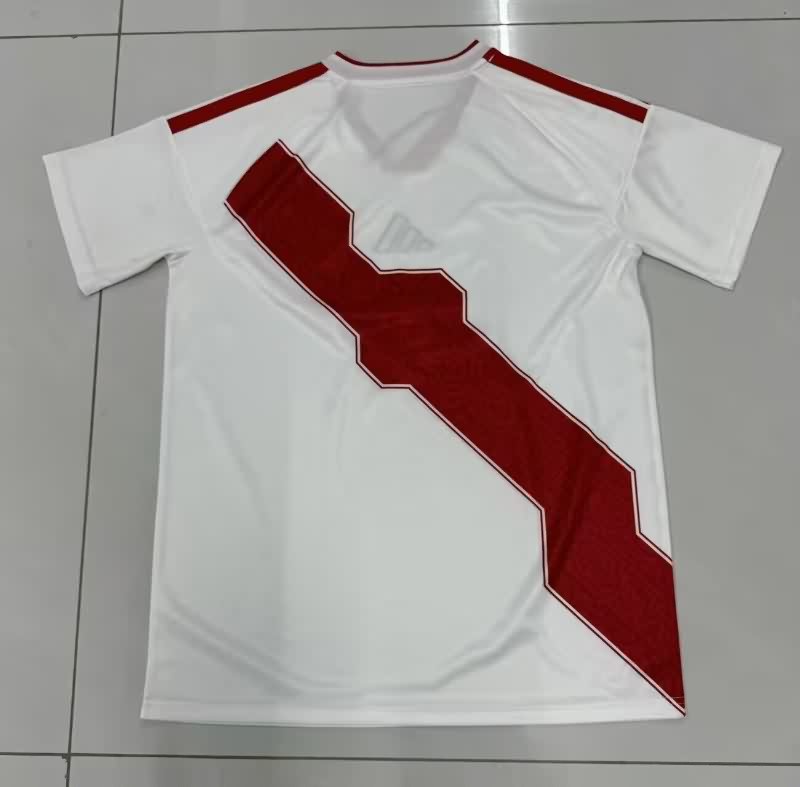 Thailand Quality(AAA) 2026 Peru Home Soccer Jersey