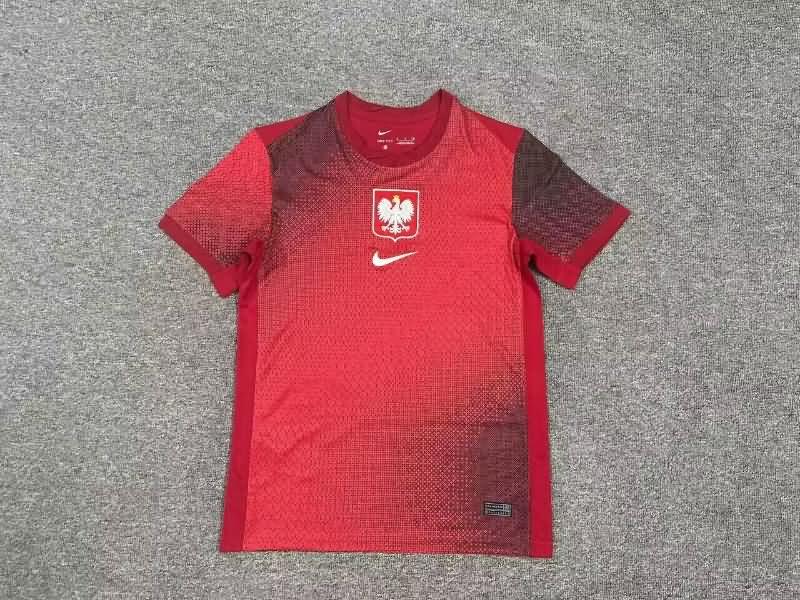 Thailand Quality(AAA) 2024 Poland Away Soccer Jersey
