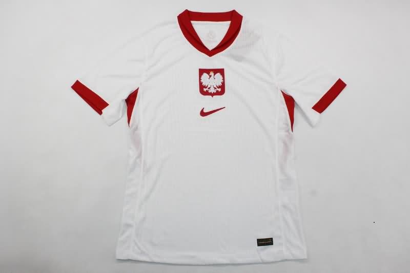 Thailand Quality(AAA) 2024 Poland Home Soccer Jersey (Player)