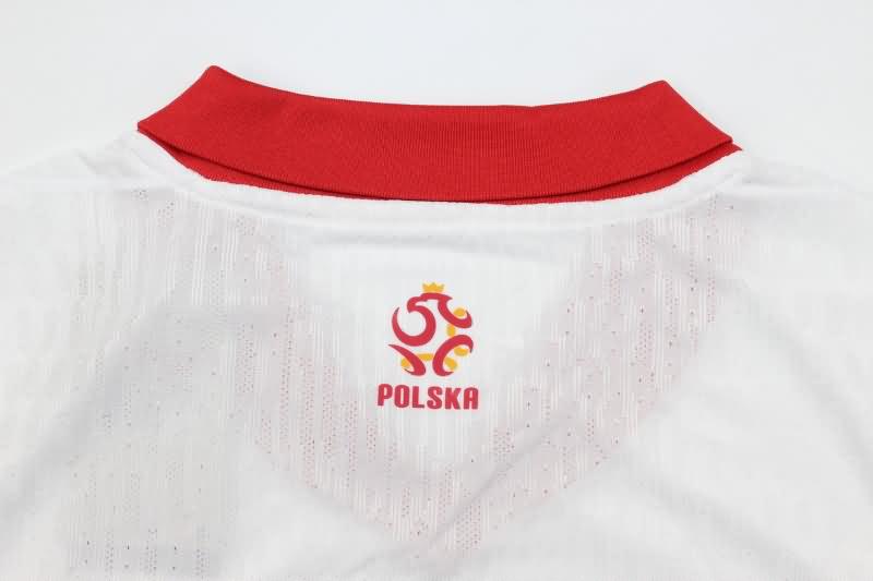 Thailand Quality(AAA) 2024 Poland Home Soccer Jersey (Player)