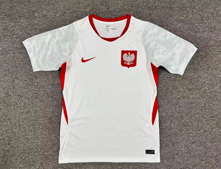 Thailand Quality(AAA) 2026 Poland Home Soccer Jersey