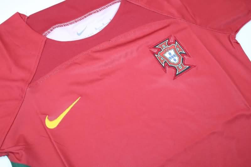 Thailand Quality(AAA) 2022 World Cup Portugal Home Women Soccer Jersey