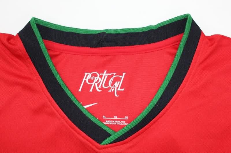 Thailand Quality(AAA) 2024 Portugal Home Soccer Jersey
