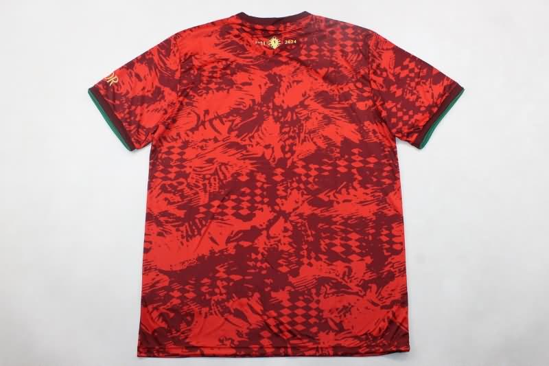 Thailand Quality(AAA) 2024 Portugal Training Soccer Jersey 02