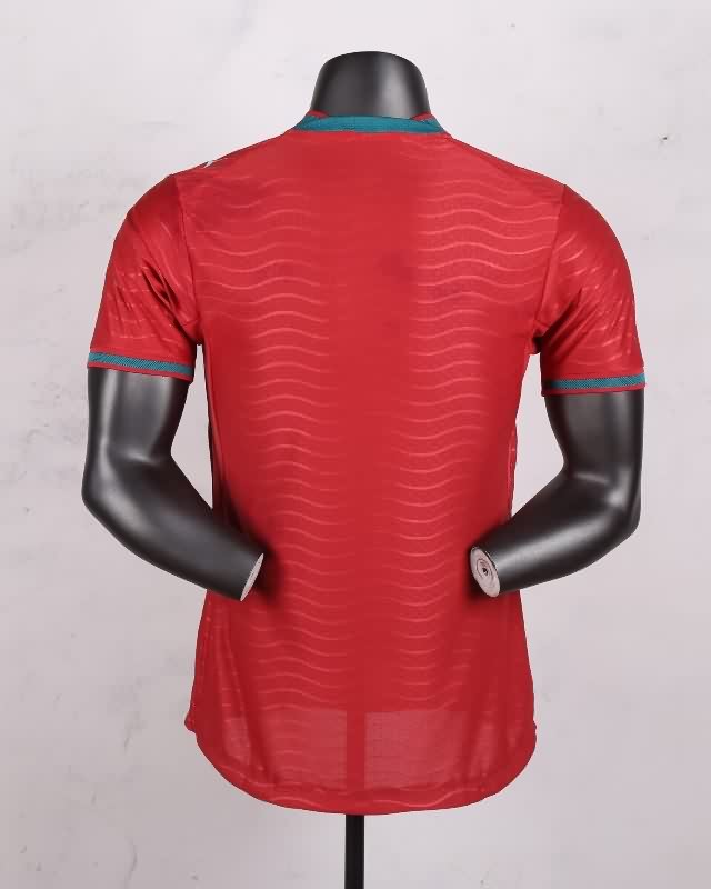 Thailand Quality(AAA) 25/26 Portugal Home Soccer Jersey (Player)