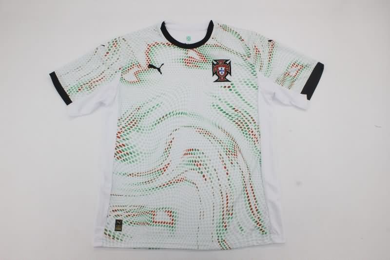 Thailand Quality(AAA) 2025 Portugal Away Soccer Jersey