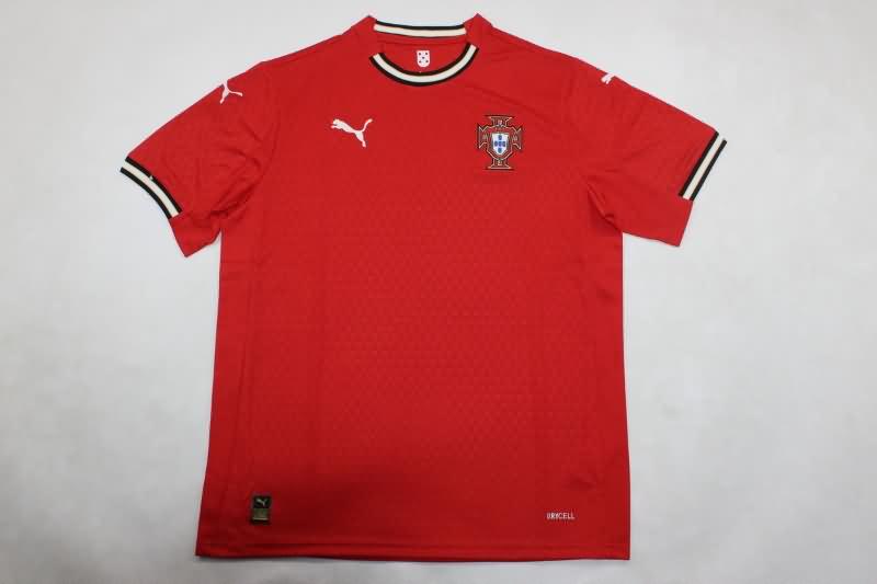 Thailand Quality(AAA) 2025 Portugal Home Soccer Jersey