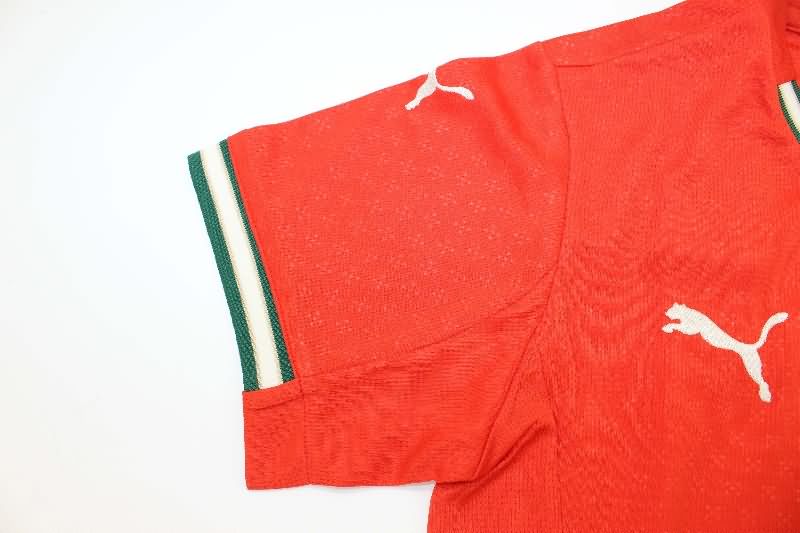 Thailand Quality(AAA) 2025 Portugal Home Women Soccer Jersey