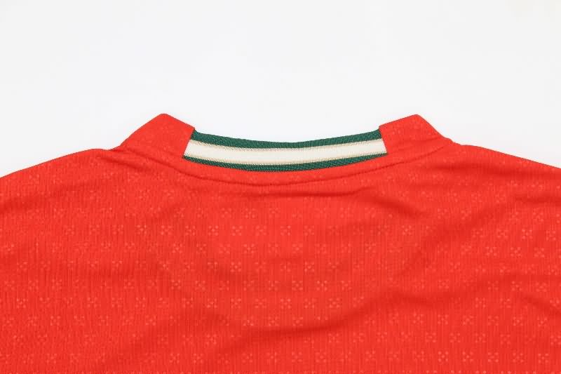 Thailand Quality(AAA) 2025 Portugal Home Women Soccer Jersey