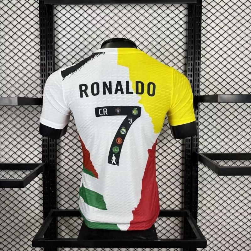 Thailand Quality(AAA) 2025 Portugal RONALDO Special Soccer Jersey (Player)