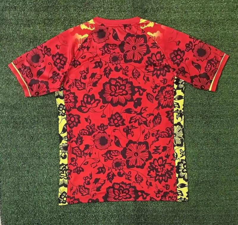 Thailand Quality(AAA) 2025 Portugal Training Soccer Jersey 02