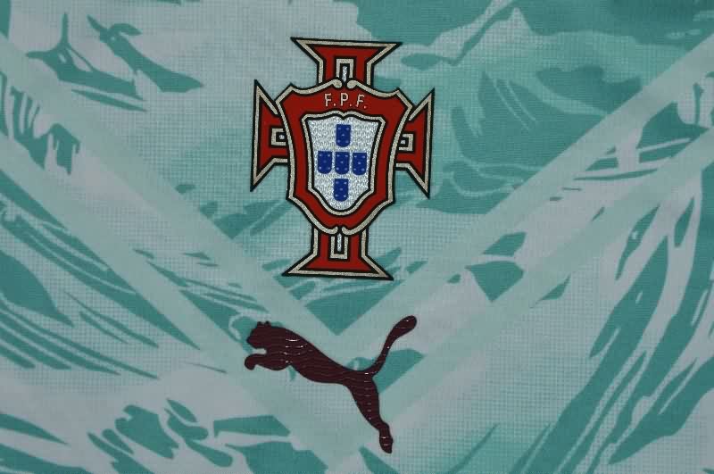 Thailand Quality(AAA) 2026 Portugal World Cup Away Long Sleeve Soccer Jersey