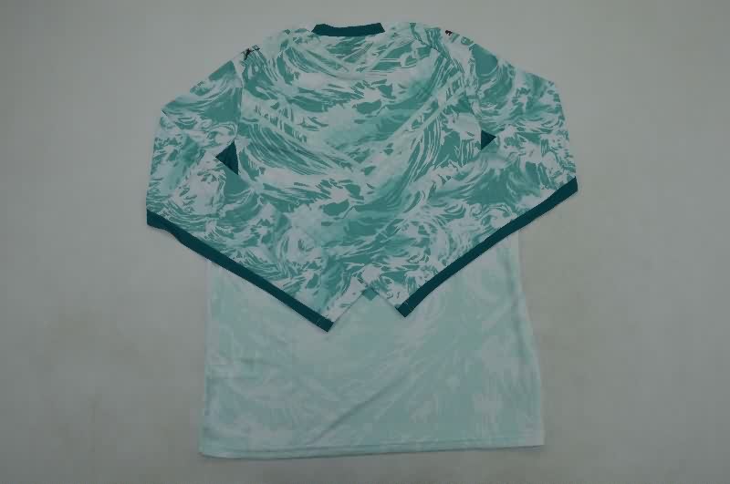 Thailand Quality(AAA) 2026 Portugal World Cup Away Long Sleeve Soccer Jersey