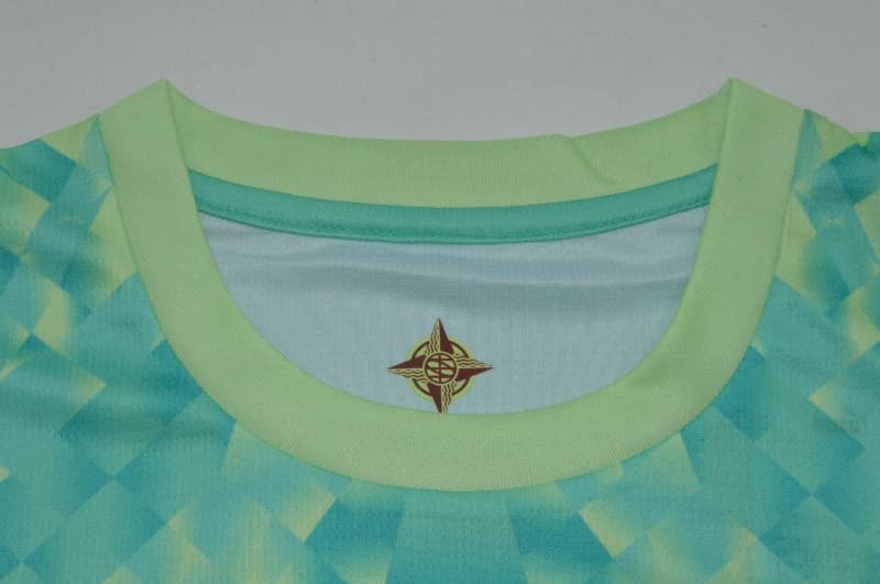 Thailand Quality(AAA) 2026 Portugal Goalkeeper Green Soccer Jersey