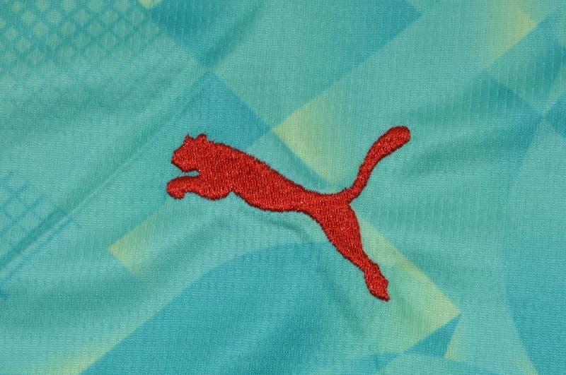 Thailand Quality(AAA) 2026 Portugal Goalkeeper Green Soccer Jersey
