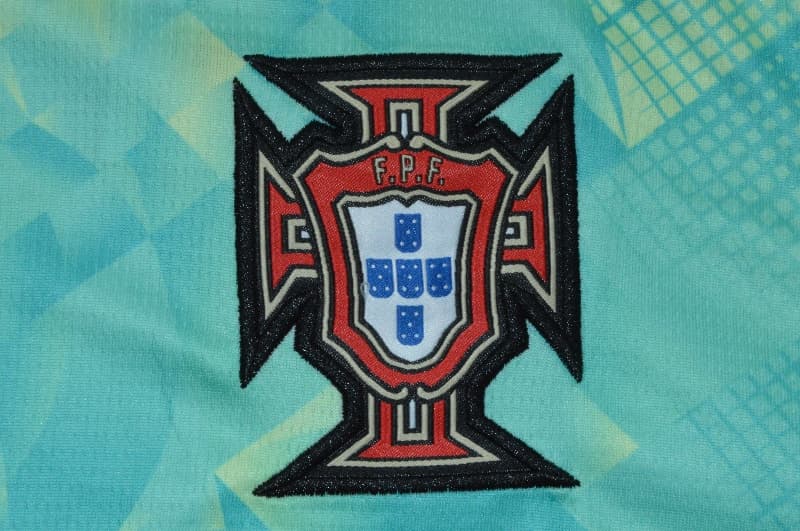 Thailand Quality(AAA) 2026 Portugal Goalkeeper Green Soccer Jersey