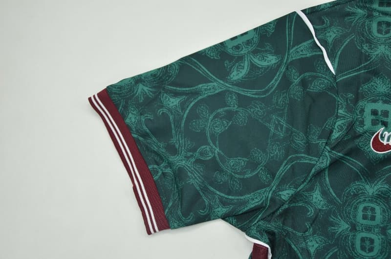 Thailand Quality(AAA) 2026 Portugal Green Soccer Jersey