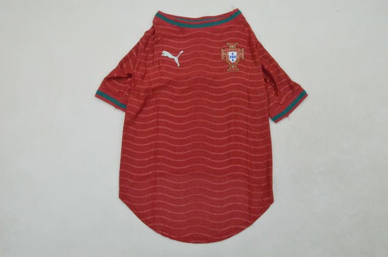 Thailand Quality(AAA) 2026 Portugal Home Pet Soccer Jersey Thailand Quality(AAA) 2026 Portugal Home Pet Soccer Jersey