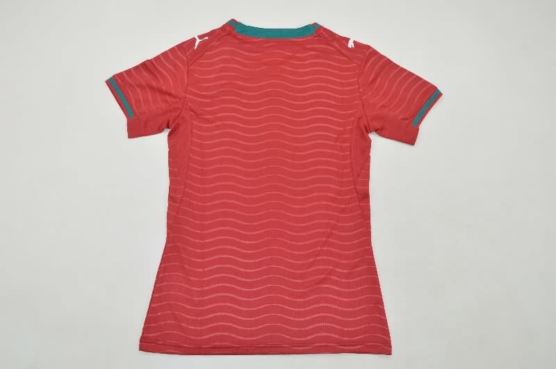 Thailand Quality(AAA) 2026 Portugal World Cup Home Women Soccer Jersey