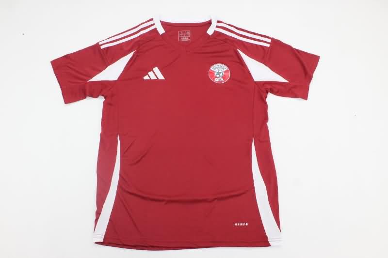 Thailand Quality(AAA) 2025 Qatar Home Soccer Jersey