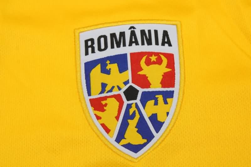 Thailand Quality(AAA) 2023 Romania Home Soccer Jersey