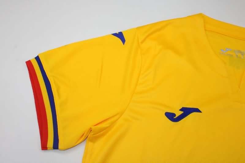 Thailand Quality(AAA) 2023 Romania Home Soccer Jersey