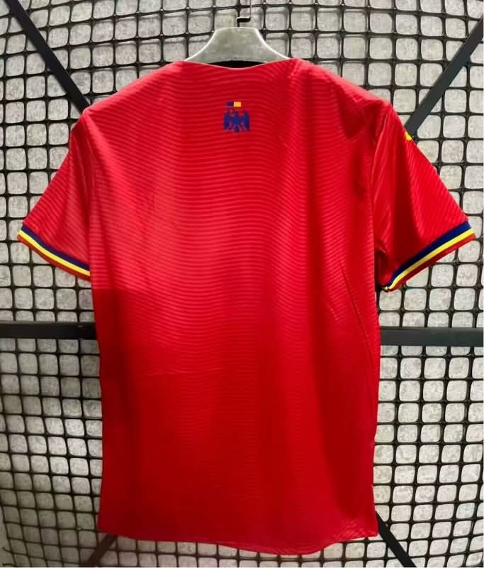 Thailand Quality(AAA) 2025 Romania Away Soccer Jersey