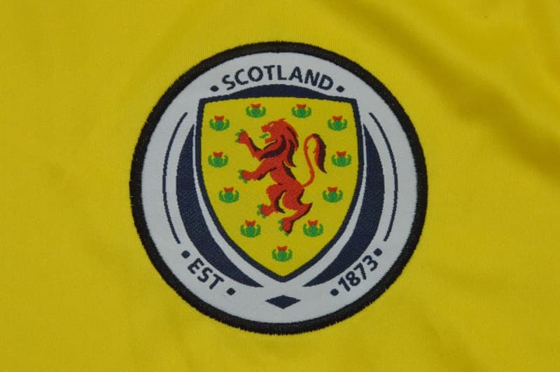 Thailand Quality(AAA) 2026 Scotland Goalkeeper Yellow Soccer Jersey