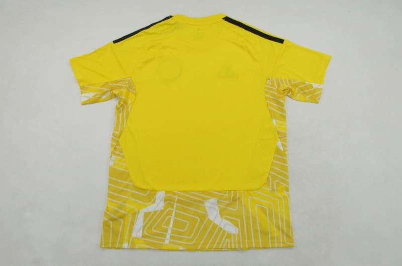 Thailand Quality(AAA) 2026 Scotland Goalkeeper Yellow Soccer Jersey