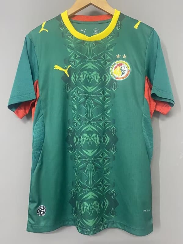 Thailand Quality(AAA) 2026 Senegal Away Soccer Jersey 2 Stars Thailand Quality(AAA) 2026 Senegal Away Soccer Jersey 2 Stars