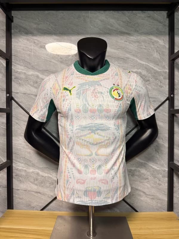 Thailand Quality(AAA) 2026 Senegal World Cup Home Soccer Jersey (Player) Thailand Quality(AAA) 2026 Senegal World Cup Home Soccer Jersey (Player)
