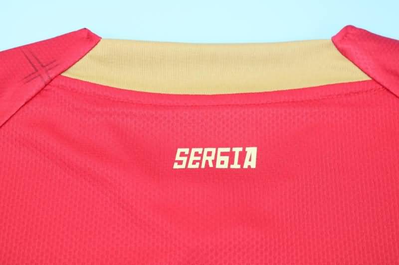 Thailand Quality(AAA) 2022 World Cup Serbia Home Soccer Jersey