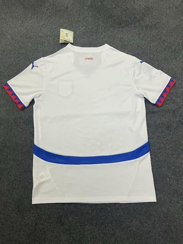 Thailand Quality(AAA) 2024 Serbia Away Soccer Jersey