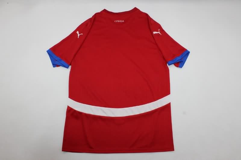 Thailand Quality(AAA) 2024 Serbia Home Soccer Jersey