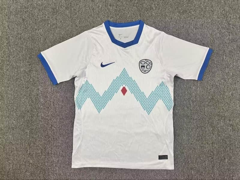 Thailand Quality(AAA) 2026 Slovenia Away Soccer Jersey
