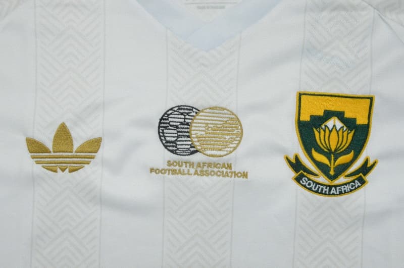 Thailand Quality(AAA) 2026 South Africa White Soccer Jersey