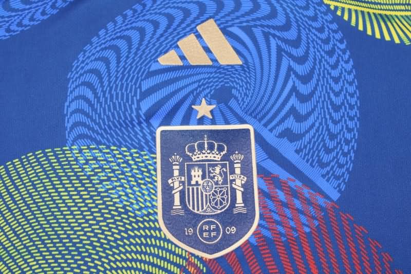 Thailand Quality(AAA) 2022 Spain Training Soccer Jersey