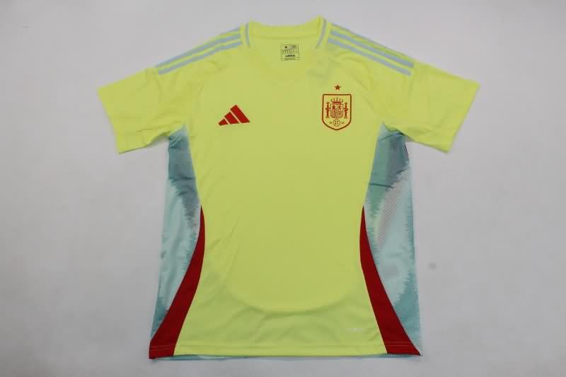 Thailand Quality(AAA) 2024 Spain Away Soccer Jersey