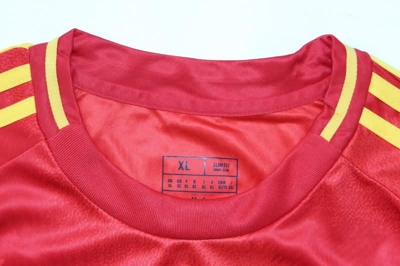 Thailand Quality(AAA) 2024 Spain Home Soccer Jersey